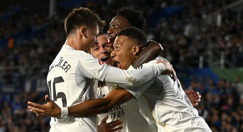 La Liga: Kylian Mbappe gólja döntött a madridi rangadón – videóval