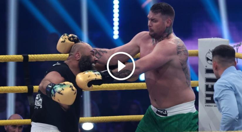 Sztárbox: Lakatos László több időt töltött ülve, mint állva a ringben Dudás Miki ellen