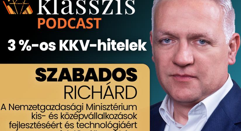 Roham a kedvezményes hitelekért: 1100 kkv már lépett – Klasszis Podcast az NGM államtitkárával