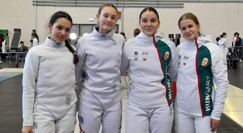 Egyéniben és csapatban is jól vívott a DSI Debrecen versenyzője