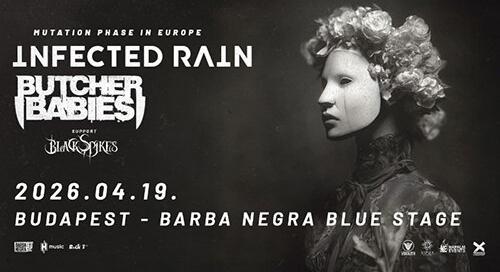 Infected Rain x Butcher Babies co-headliner turné érkezik Budapestre!