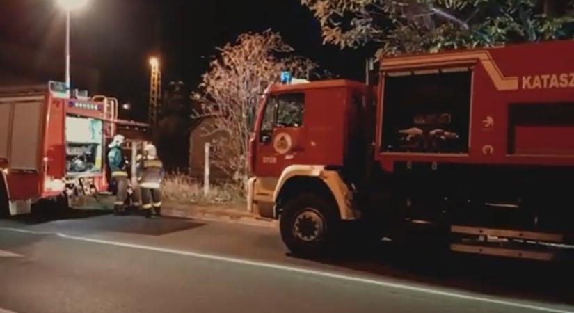 Tűz miatt állt le a győri vonatközlekedés – VIDEÓ!