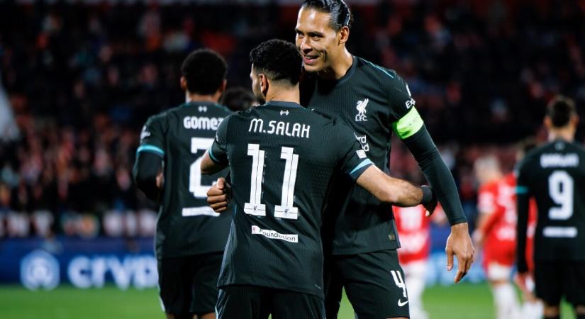 Egyre több támadást kap Salah a gyenge formája miatt – megszólalt a Liverpool edzője