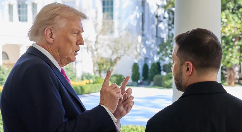 Üvöltözött egymással Trump és Zelenszkij a Fehér Házban