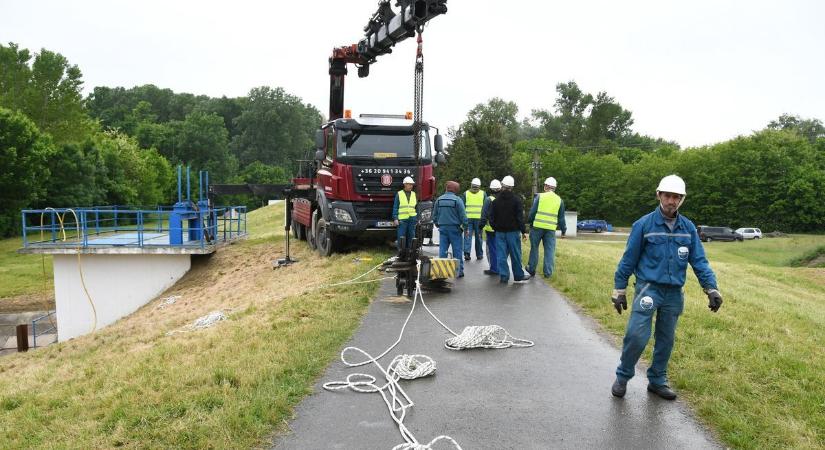 Komoly ellenőrzést tartottak az ormánsági településen
