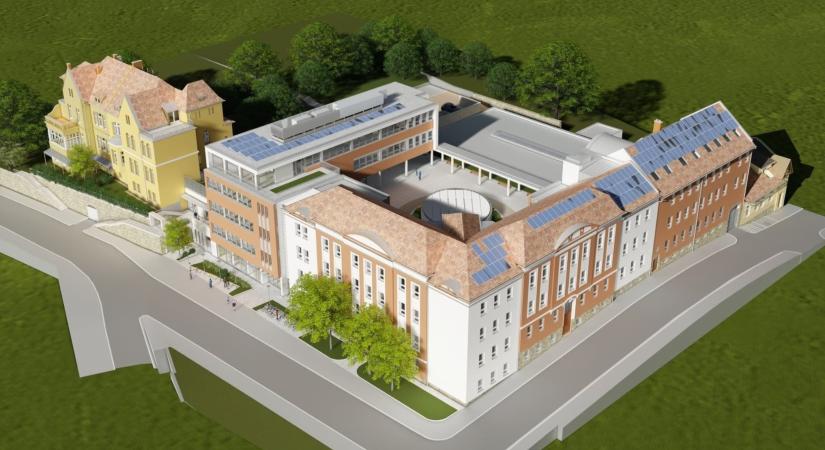 Megújult a Szent Angéla Ferences Általános Iskola és Gimnázium épülete