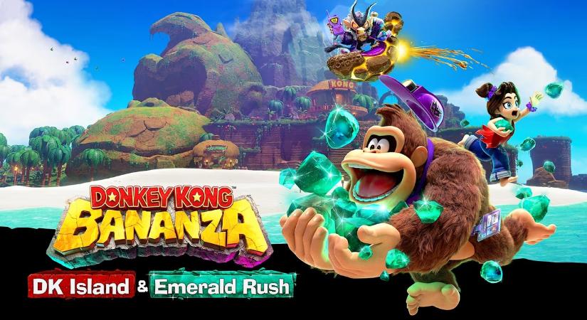 Donkey Kong Bananza: DK Island & Emerald Rush teszt – Unod a banánt?