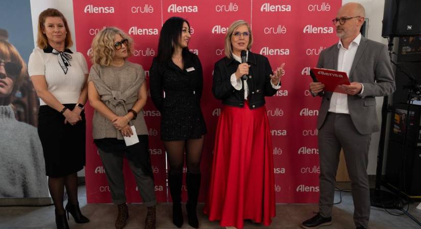 Pataki Zita az Alensa Optika új márkanagykövete