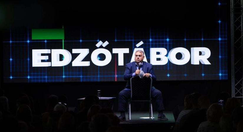 Orbán edzésterve a már ‘reggel bepálinkázott’ harcosoknak emoji-egyszerűsítve: ‘…a disznó nem csinál kolbászt magából…’