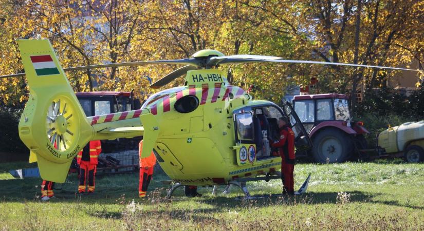 Súlyos baleset rázta meg Egert – kiderült, kit szállított kórházba a mentőhelikopter