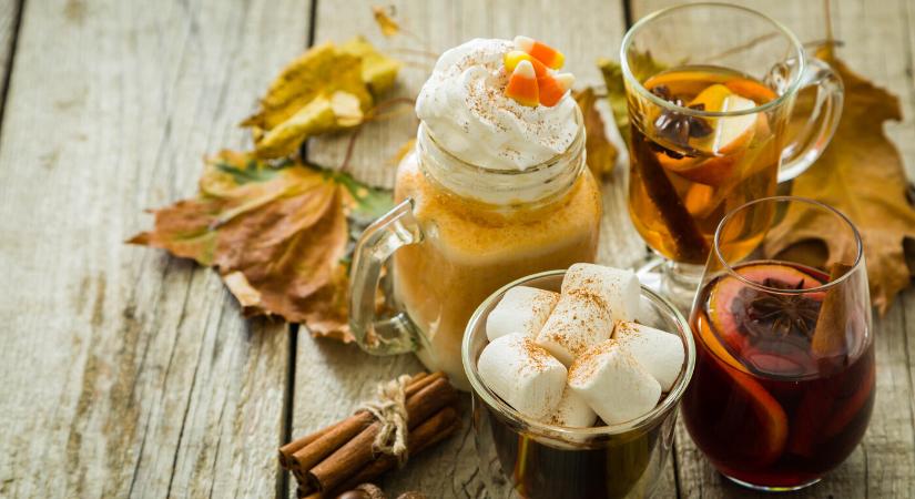 A legfinomabb őszi italok, amit otthon is elkészíthetsz: fahéjas tea, sütőtökös latte, forralt cider