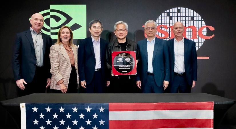 Legyártotta az első wafert a TSMC arizonai gyára az NVIDIA számára