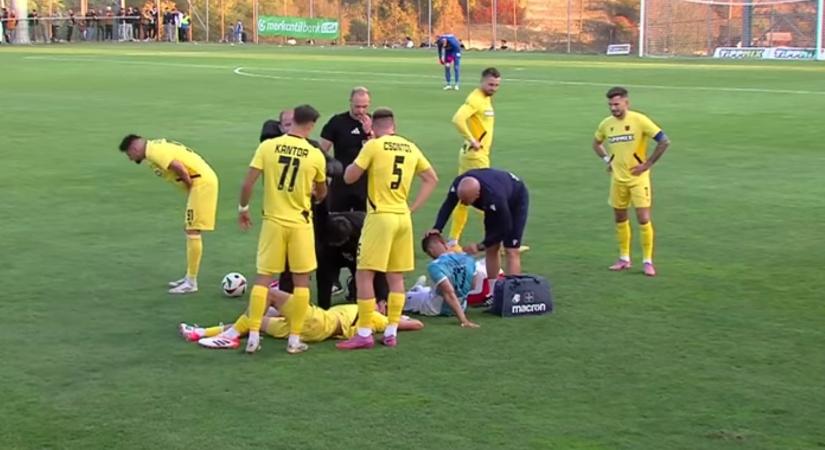 Ömlő vér, gólpassz és kórház - extrém csattanás az NB II-ben