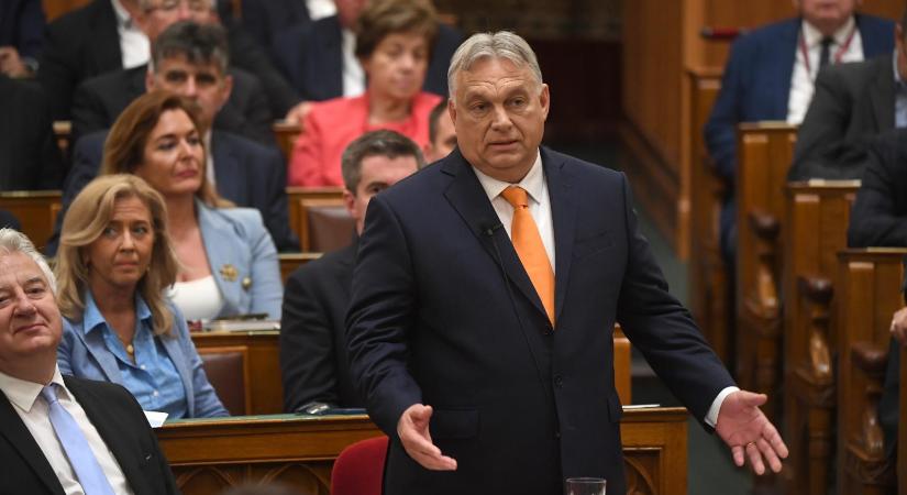 Orbán Viktor álhírbotránynak nevezte a parlamentben a Szőlő utcai ügyeket