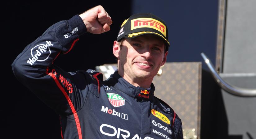 Verstappen közeledik – történelmet írhat a Red Bull sztárja