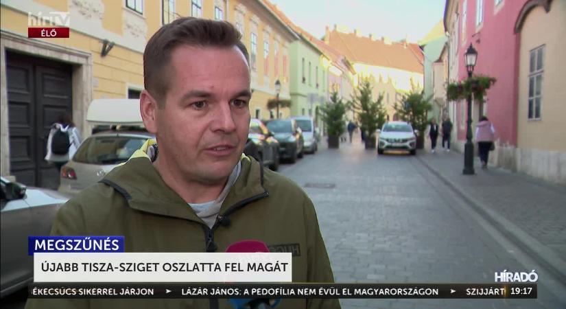 Újabb Tisza Sziget oszlatta fel magát  videó