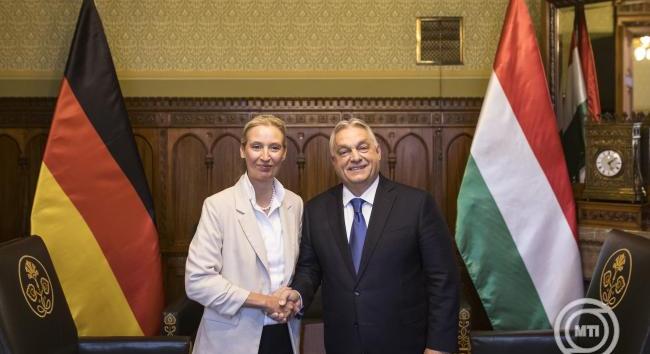 Alice Weidel: Budapest a béke egyetlen helyszíne