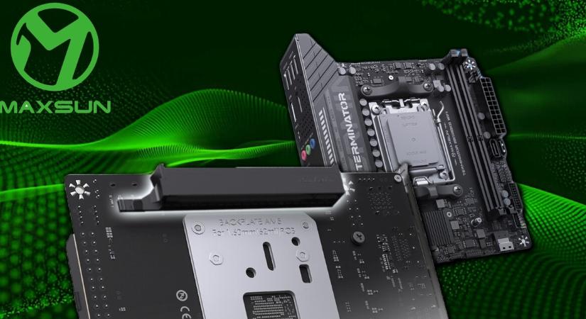 Különleges és kompakt Maxsun deszka jön az AMD platformon