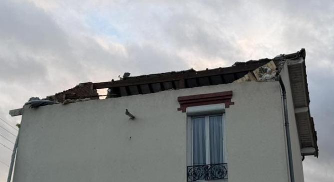 Tornádó pusztított a párizsi agglomerációban