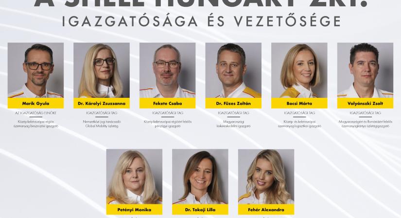 Megújult a Shell Hungary vezetősége