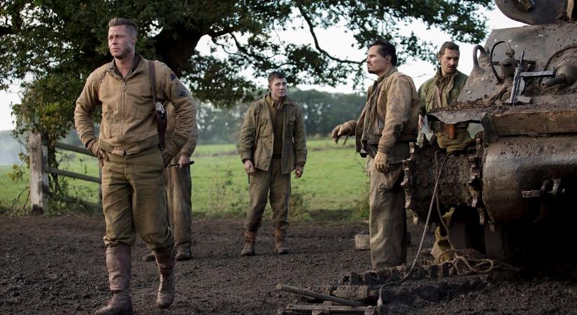 Brad Pitt elfeledett második világháborús filmje kategóriája egyik legjobbja