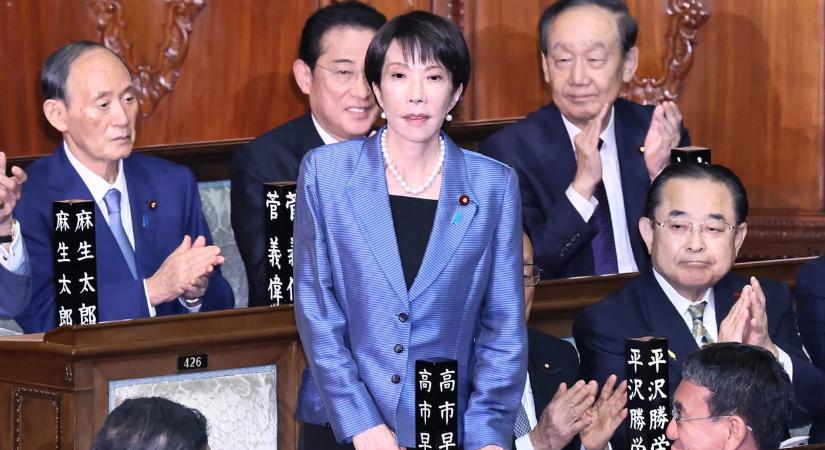 Takaicsi Szanae lett Japán első női miniszterelnöke