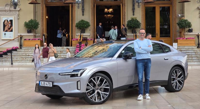 Magas élet alacsony magasságban: Monacóban autóztunk a Volvo ES90 villanyszedánnal
