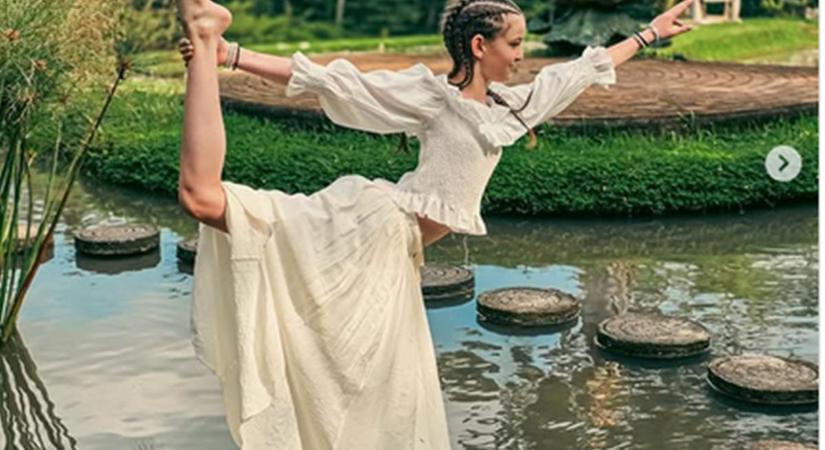 Ördög Nóra 12 éves lányának új frizurája szuper menő: Micit Balin fotózták le így