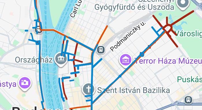 Fél Budapest megbénul október 23. miatt, térképen a lezárások
