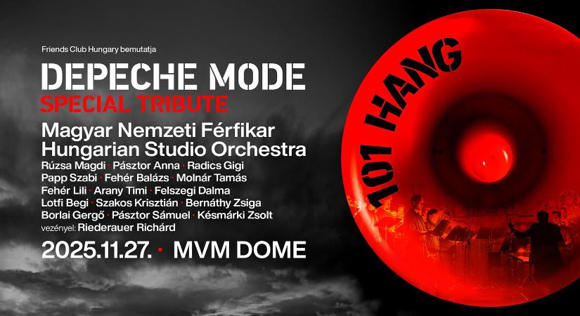 Európai szinten is egyedülálló Depeche Mode-produkció készül Budapesten