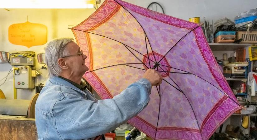 Az utolsó esernyőjavító: Szegeden még őrzik a régi mesterségek titkát
