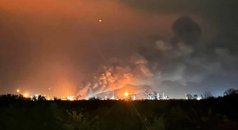 Felrobbant a Mol üzeme Százhalombattán, ezt lehet most tudni