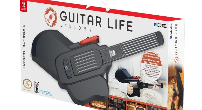 Nyugatra is megérkezik a Hori Nintendo Switch féle gitár kiegészítője