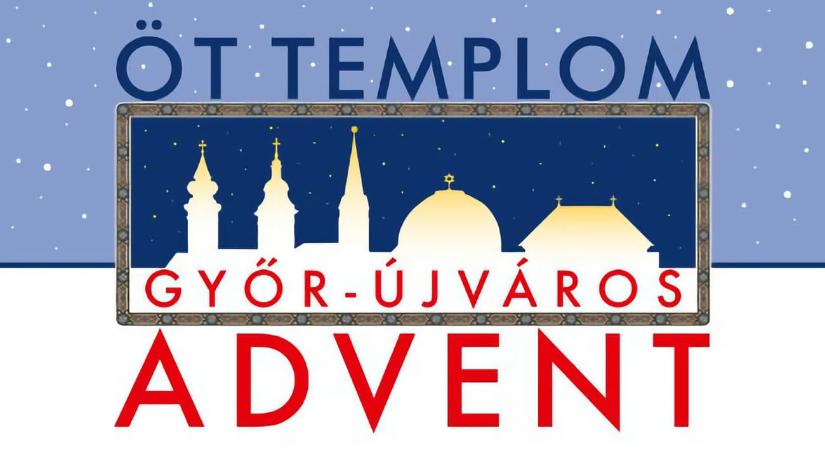 Öt Templom Advent 2025 Győr