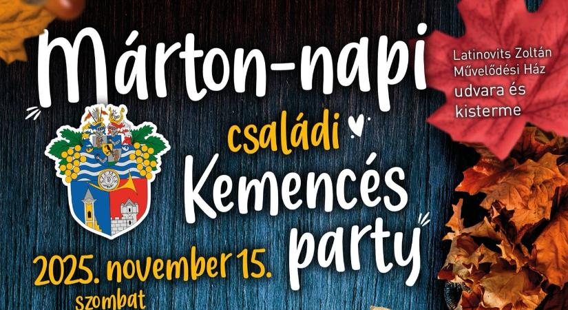 Márton-napi családi kemencés party 2025 Balatonszemes