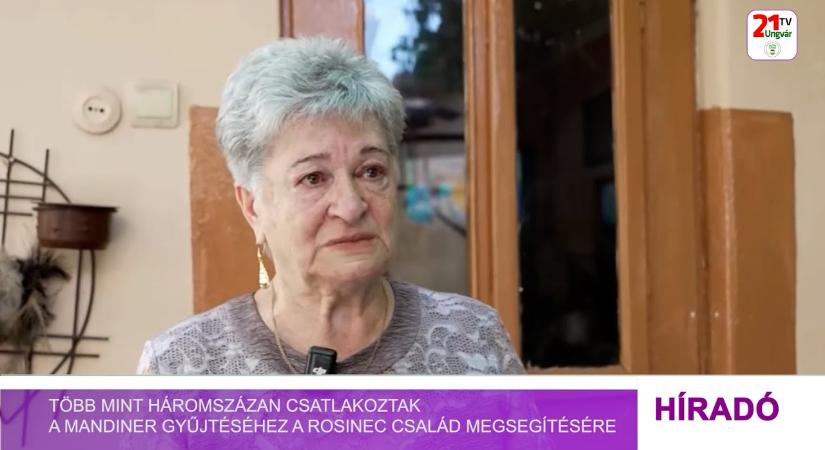 Több mint háromszázan csatlakoztak a Mandiner gyűjtéséhez a Rosinec család megsegítésére (videó)
