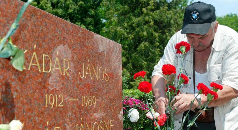 Nagyon bizarr dolgot találtak Kádár János sírján