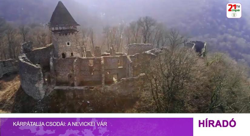 Kárpátalja csodái: a nevickei vár (videó)