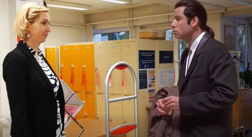 Nem lennénk most John Travolta helyében..., kicsit elfajultak a dolgok a kaposvári könyvtárban