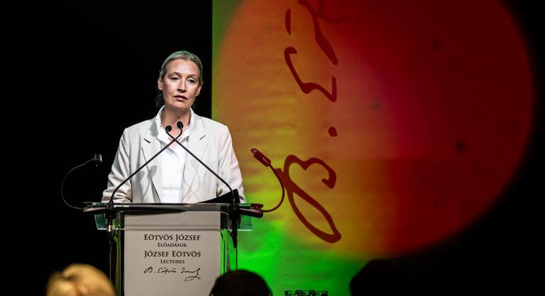 Alice Weidel Budapesten építene új Európát Orbán Viktorral