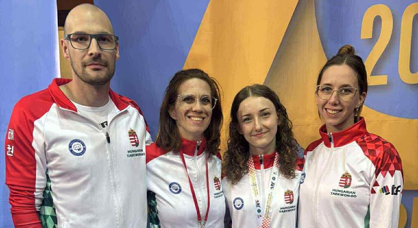Világbajnoki bronzéremmel zárta a szezont a Corvin Taekwon-do Klub