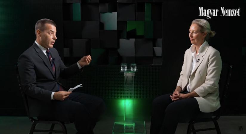 A német józan ész: Alice Weidel a magyar békecsúcsot méltatja  videó