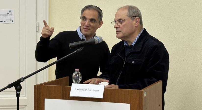 Alexander Yakobson professzor előadást tartott az izraeli demokrácia kihívásairól az OR-ZSE-n