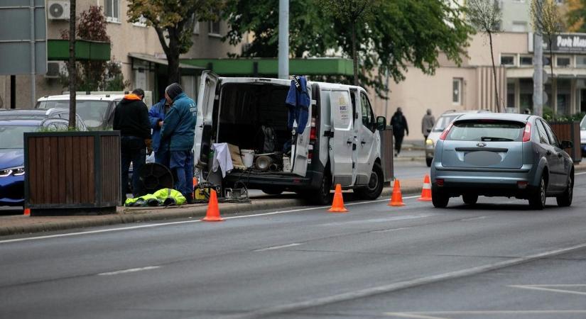 Kiderült, miért dolgoztak napközben a forgalmas debreceni útszakaszon - fotókkal