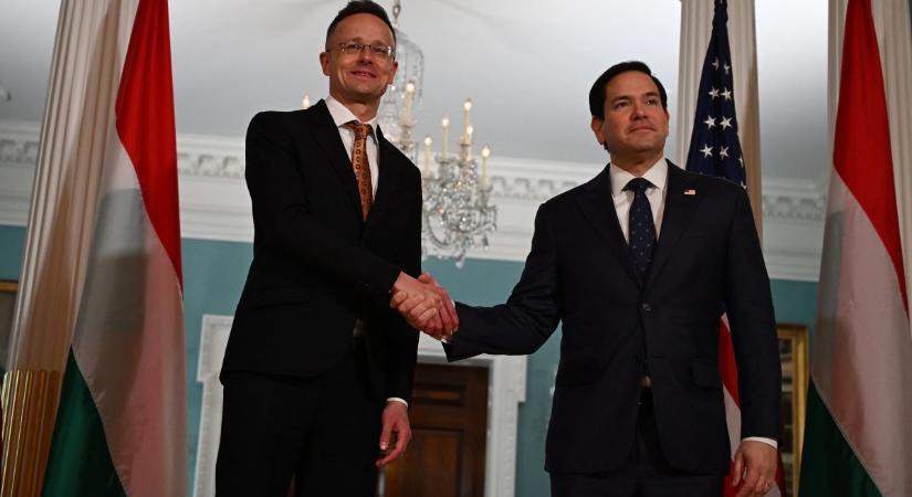 A budapesti békecsúcsról egyeztet Washingtonban Szijjártó Péter és Marco Rubio