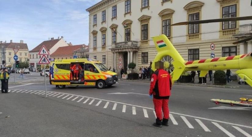 Mentőhelikopter: Élet halál küszöbén a tinédzser lány - videó