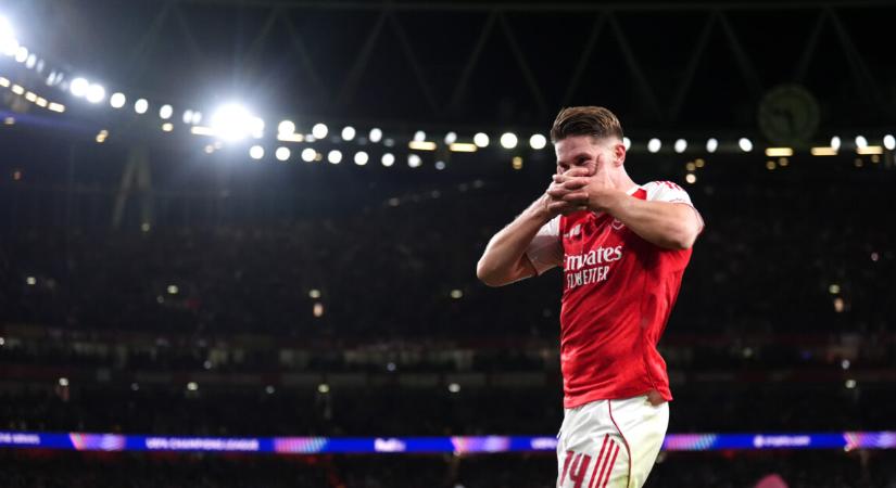 Gyökeres Viktor megtörte a gólcsendet – az Arsenal 4-0-val küldte haza az Atléticót