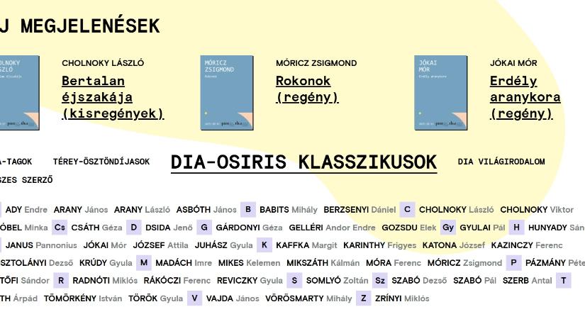 A Nobel-díjas Krasznahorkai László összes műve olvasható a dia.hu-n – Interjú a Digitális Akadémia vezetővel