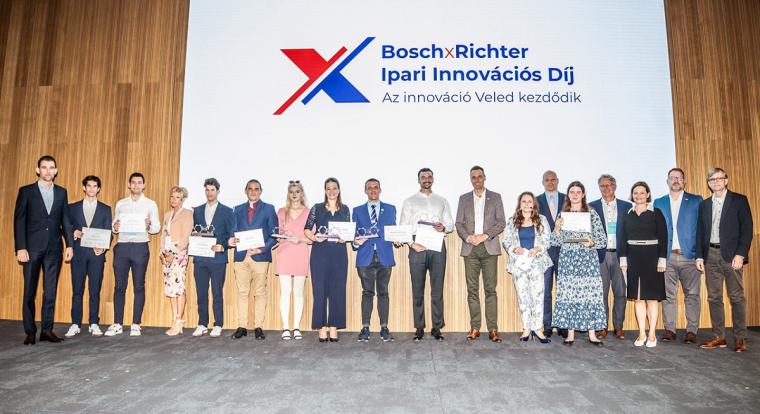 Z-generációs ötletek formálják a jövőt a Bosch és a Richter közös innovációs díján