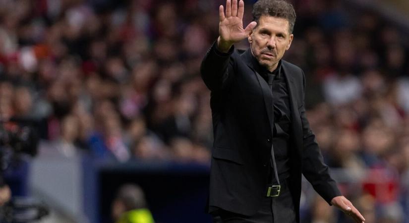 Megszólalt az Atletico Madrid edzője az Arsenal elleni pofon után